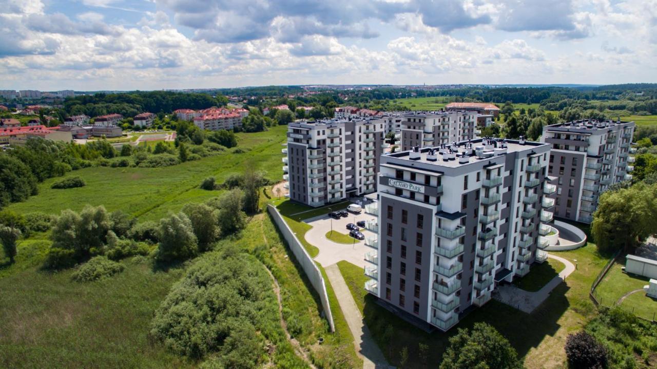 Apartament Naturalny-Lake Apartments, Osiedle Calamo Park-Olsztyn 올슈틴 외부 사진